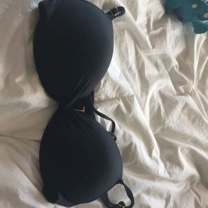 black push up swimtop